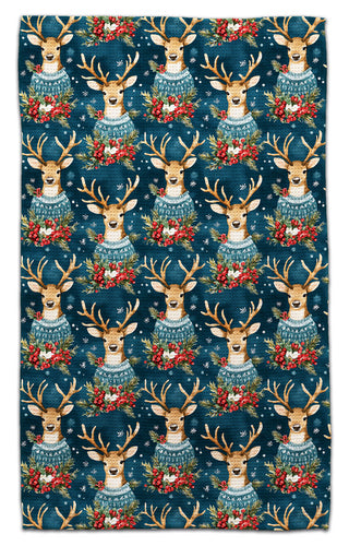 Reindeer Eco-Friendly Towel