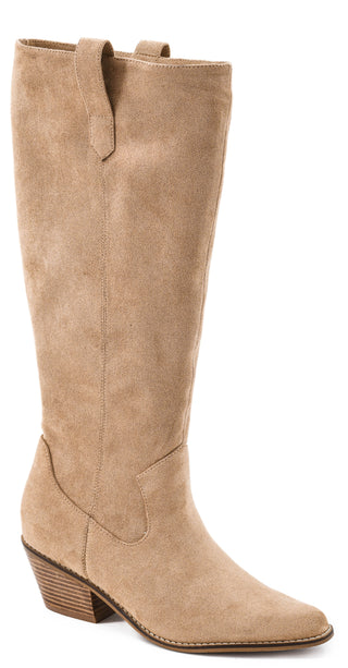 City Slicker | Women's Faux Suede Tall Boots