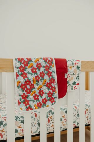 * Ivy Copper Pearl Premium Burp Cloths