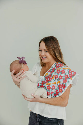 * Ivy Copper Pearl Premium Burp Cloths