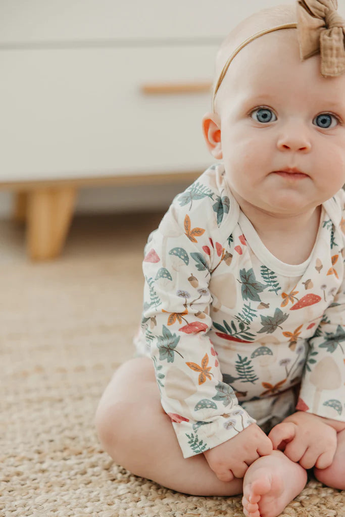 Ivy Copper Pearl Long Sleeve Bodysuit