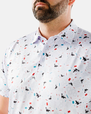 Waggle Cribbage Men's Polo