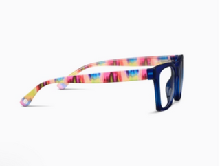 Peepers Maisie Reading Glasses - Blue/Ikat