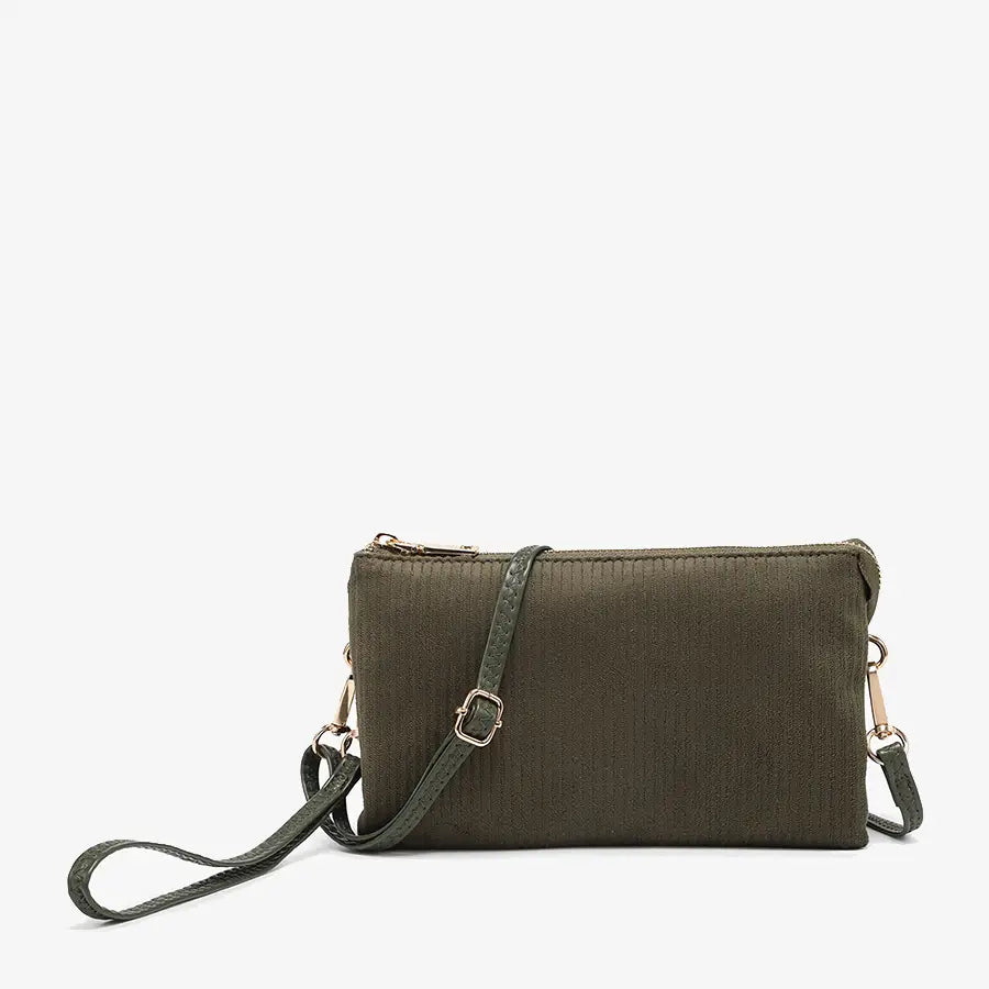 Riley Corduroy Crossbody/Wristlet