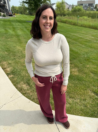 Ashford Pant | Women's Wide Leg Elastic Waist Sweatpants