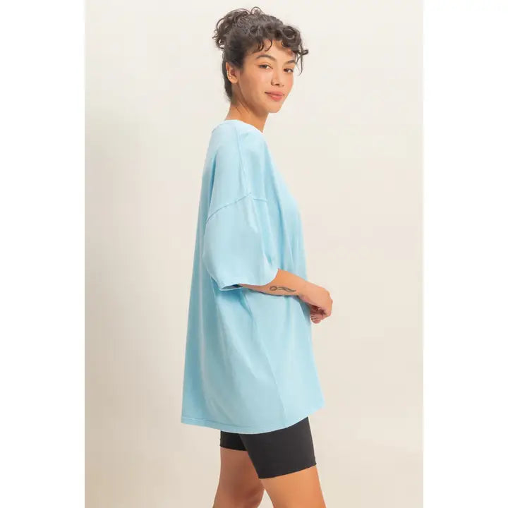 Oversized Mineral Wash T-Shirt