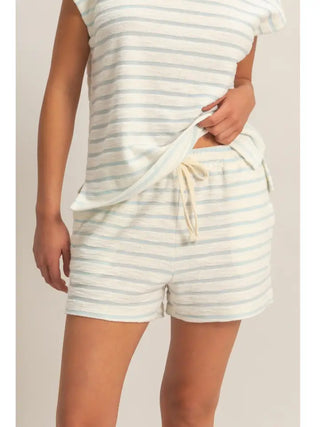 Striped Drawstring Waist Shorts FINAL SALE