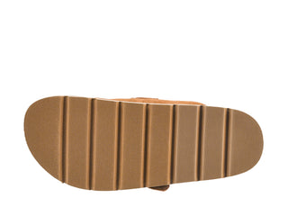 Women's Corkys Distracted Clogs — Camel Faux Suede