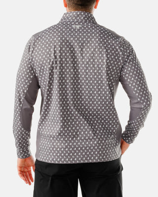 Waggle Ducks in A Row Twilight Quarter Zip