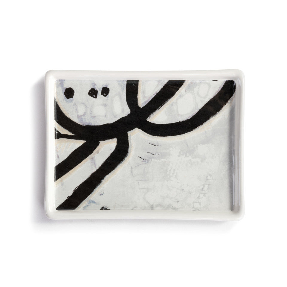 Art Lifting Mini Tray - Black & White