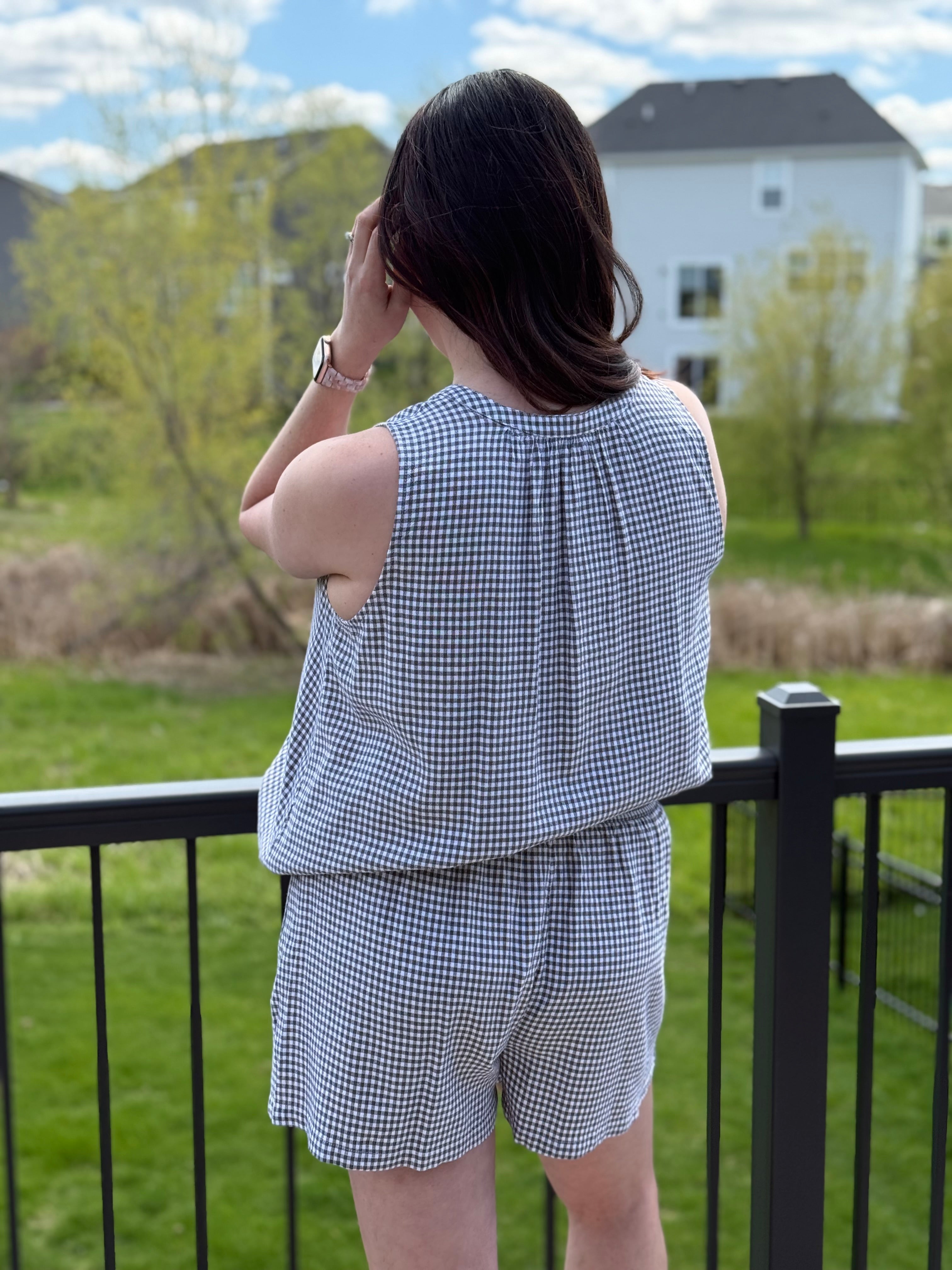 Caelis Gingham Shorts