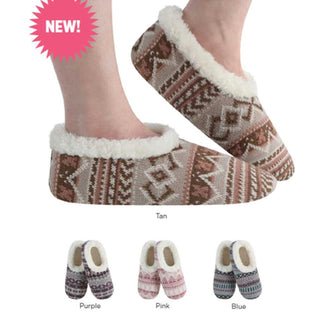 Women's Fairisle Snoozies FINAL SALE