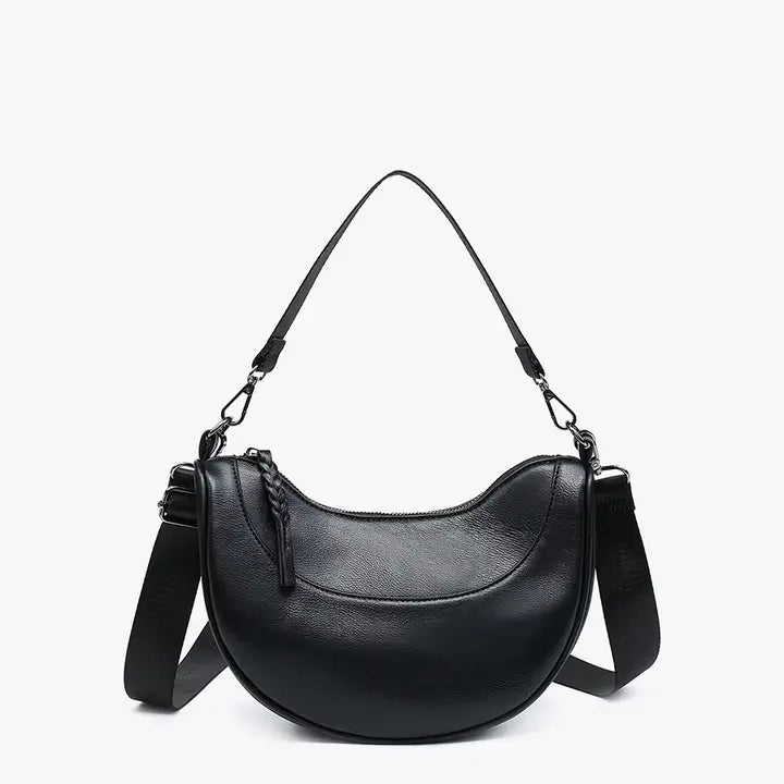 Monica Half-Moon Shoulder Bag/Crossbody