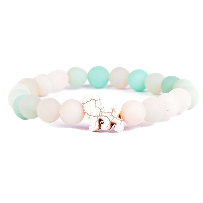 The Excursion Lion Bracelet by Fahlo in Sky Stone
