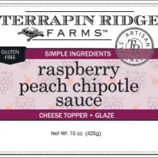Raspberry Peach Chipotle Sauce