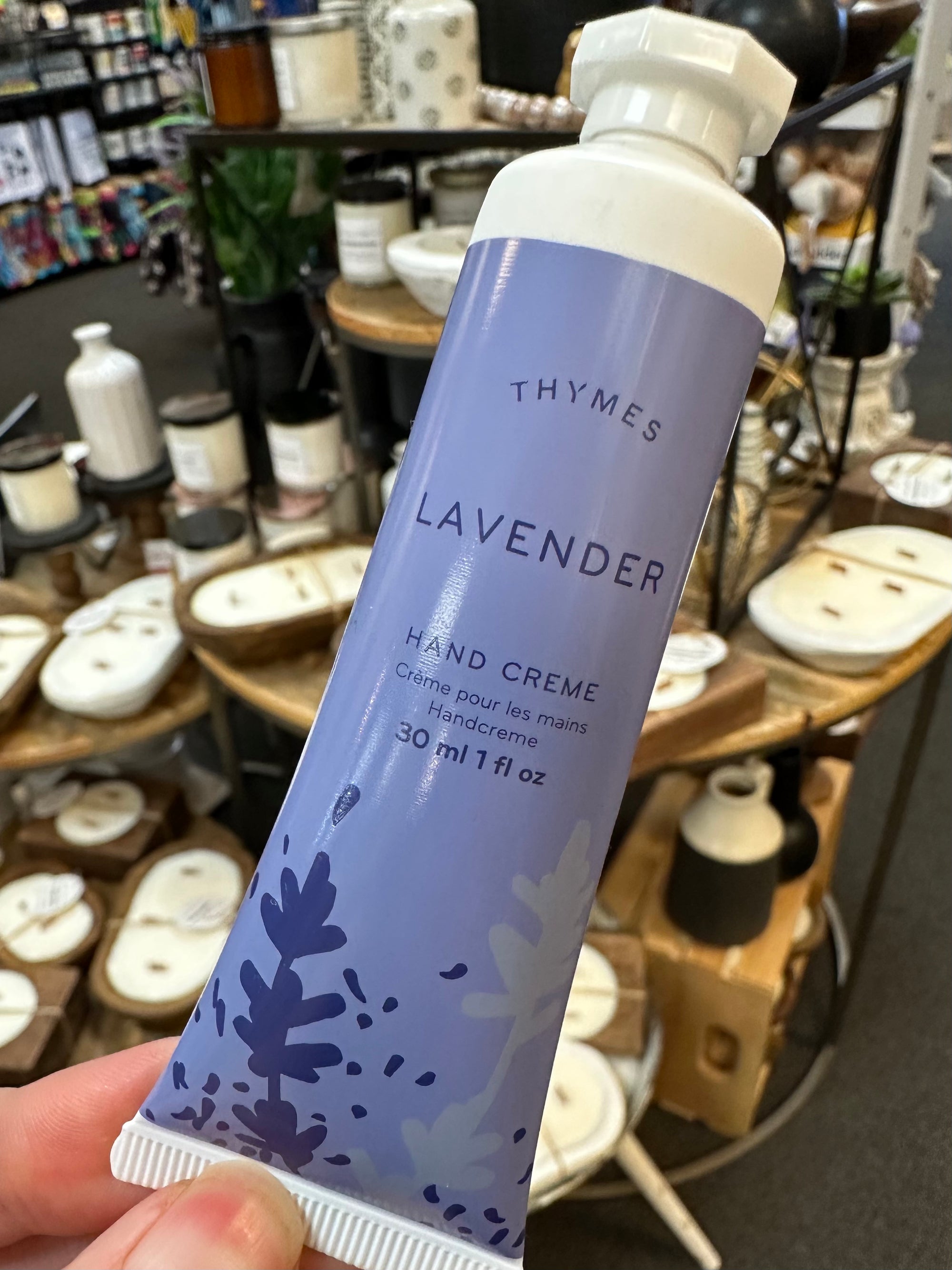 Thymes Lavender Petite Hand Cream