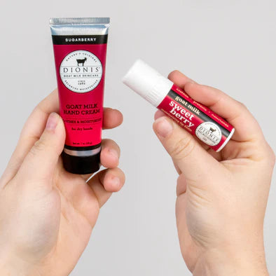 Dionis Berrylicious Lip Balm & Hand Cream Gift Set