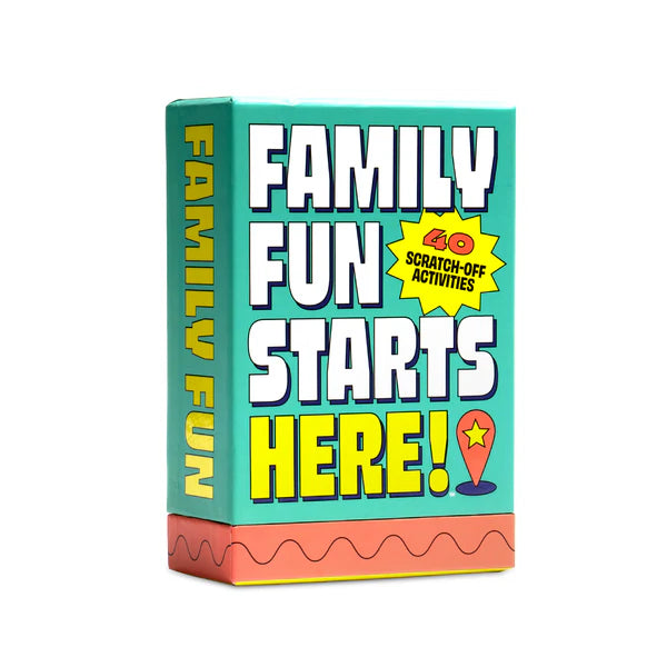 Family Fun Starts Here 40 Scratch-off