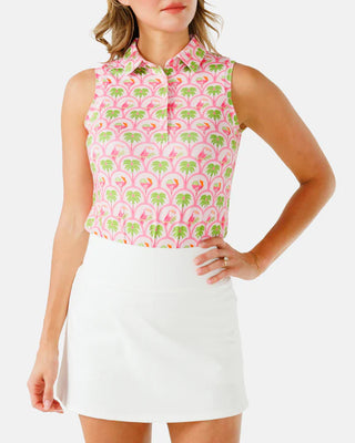 Fairway Fiesta Women's Sleeveless Polo