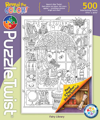 Fairy Library 500 Piece Puzzle