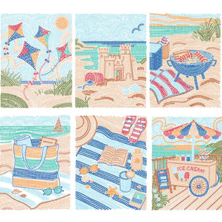 Flowart - Dot By Letter - Day At The Beach