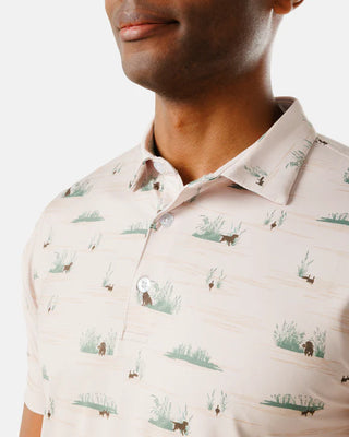 Waggle Fowl Play Men's Polo