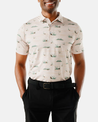 Waggle Fowl Play Men's Polo