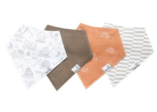 Gage Copper Pearl Bandana Bibs