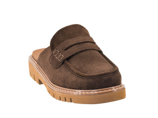 Corky's Get Lucky Chocolate Slip-On Clog Mule