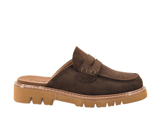 Corky's Get Lucky Chocolate Slip-On Clog Mule