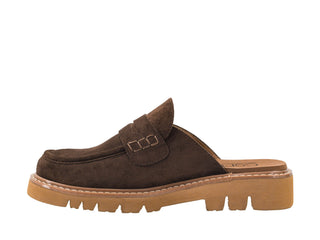 Corky's Get Lucky Chocolate Slip-On Clog Mule