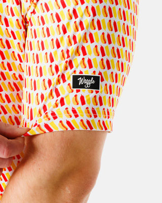 Waggle Glizzy Men's Polo