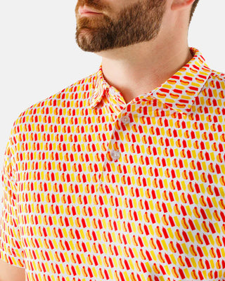 Waggle Glizzy Men's Polo