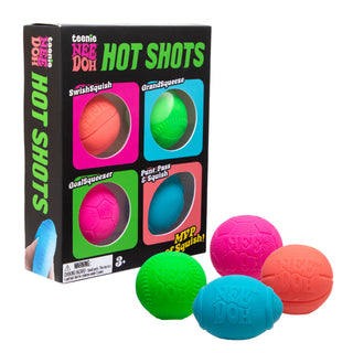 Teenie NeeDoh Hot Shots Sports Squishy Set
