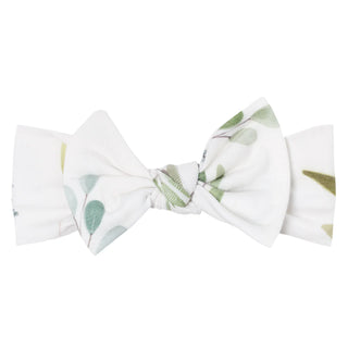 Haven Copper Pearl Knit Headband Bow