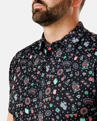 Waggle High Roller Men's Polo