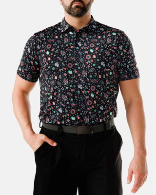 Waggle High Roller Men's Polo