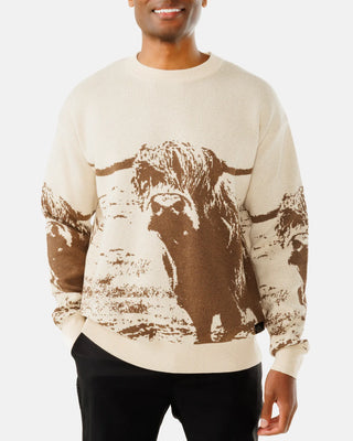 Waggle Highlander Wildknit Crewneck Sweater