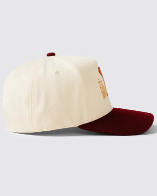 Waggle Hole Monitor Wool Brim Golf Hat