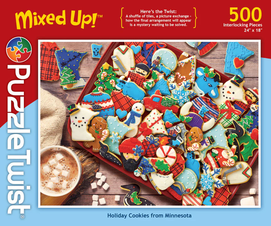 Holiday Cookies from Minnesota: 500 Piece Puzzle