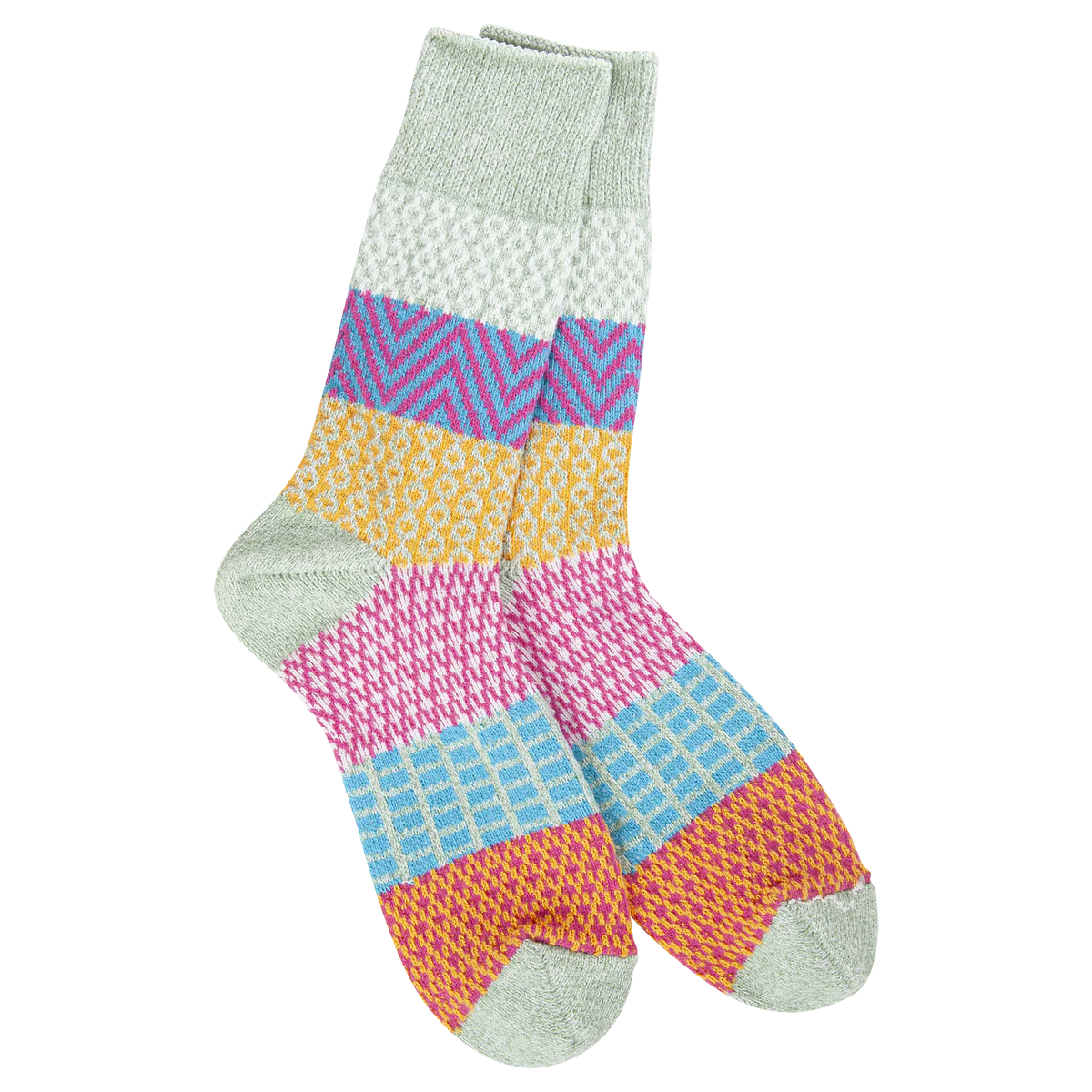 Women's Gallery Crew Sock - Sage