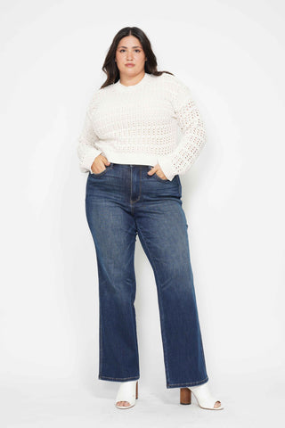 Judy Blue Tummy Control Straight Jeans