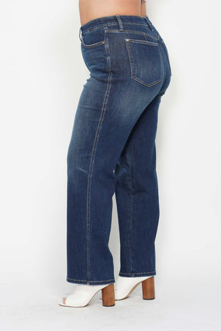 Judy Blue Tummy Control Straight Jeans