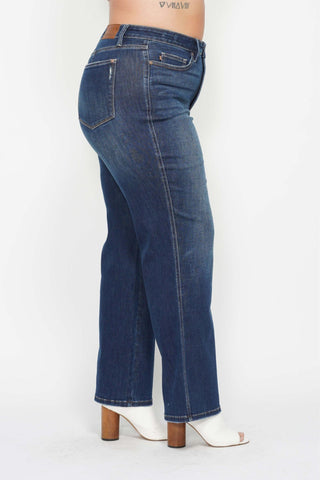 Judy Blue Tummy Control Straight Jeans