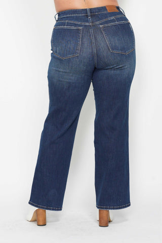 Judy Blue Tummy Control Straight Jeans