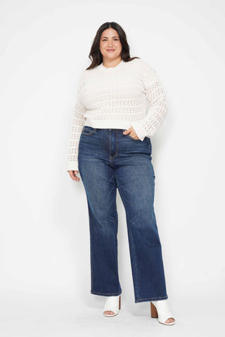 Judy Blue Tummy Control Straight Jeans