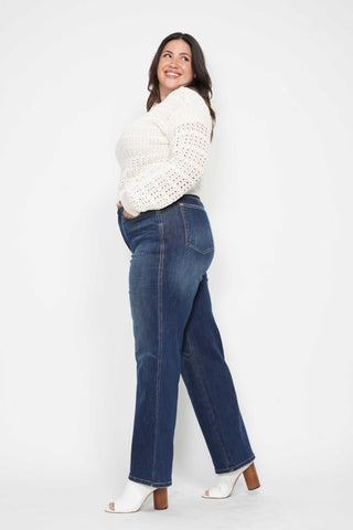 Judy Blue Tummy Control Straight Jeans