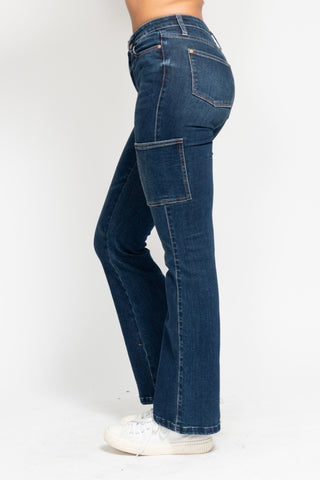 Judy Blue Cargo Bootcut Jeans FINAL SALE