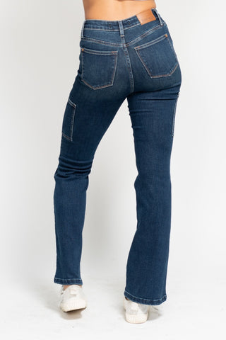 Judy Blue Cargo Bootcut Jeans FINAL SALE