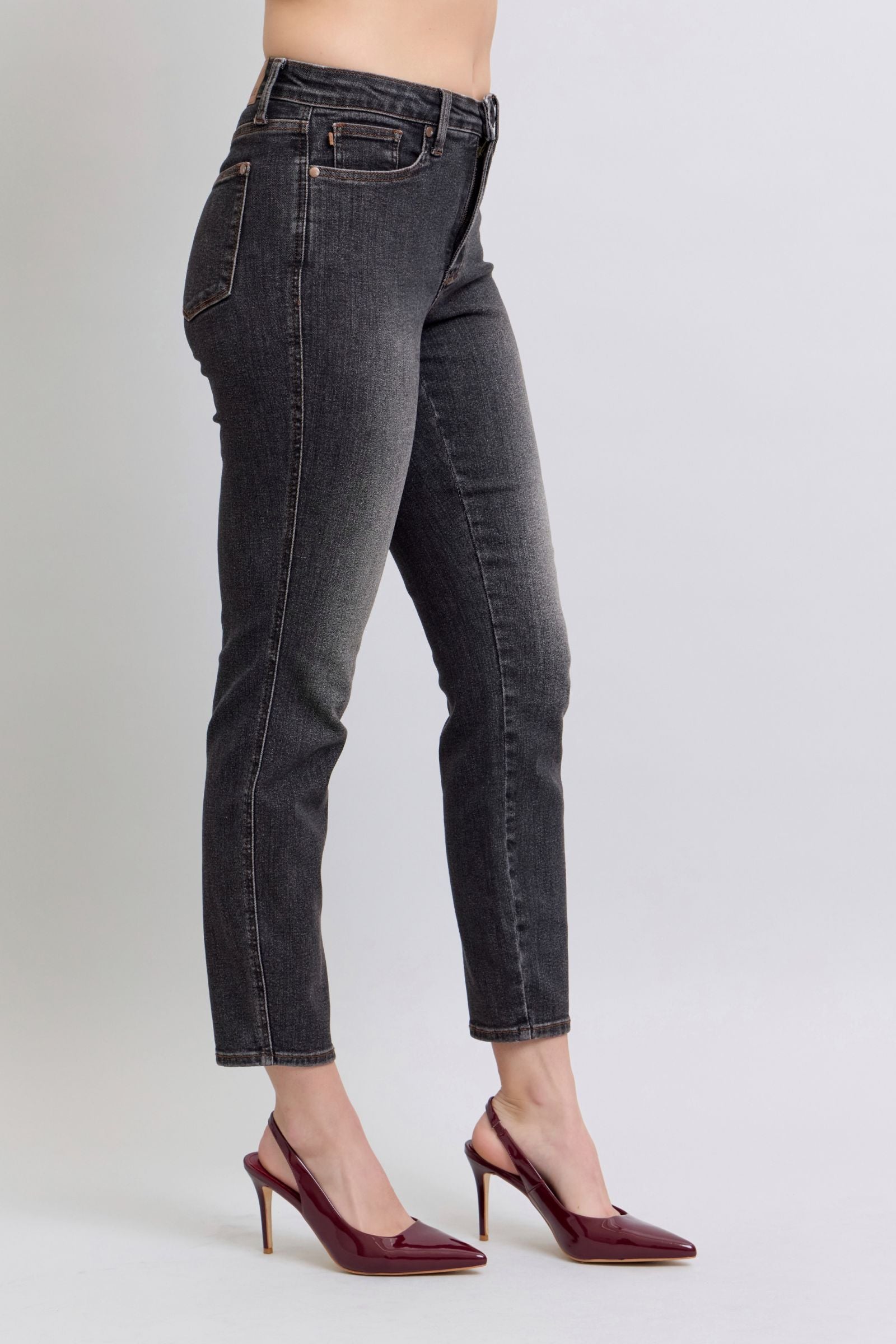 Black Judy Blue Slim Jeans